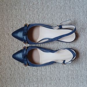 Cole Haan Menlo Skimmer Navy Ballet Flat Size 7